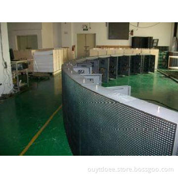 wide viewing angle Curved LED Display , P20 high performanc